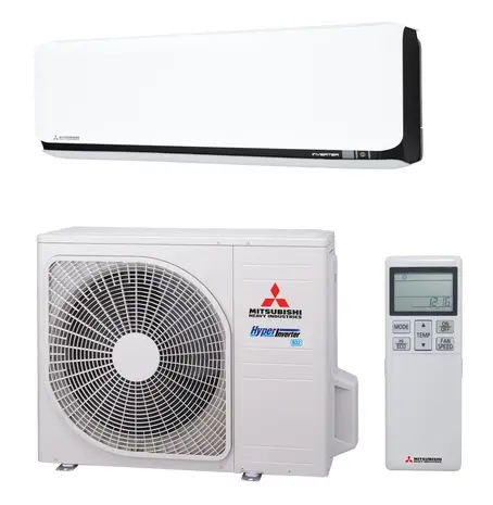 Mitsubishi Heavy SRK50ZSX-WFB wandmodel SET met standaard WIFI Mitsubishi Heavy SRK50ZSX-WFB wandmodel SET met standaard WIFI