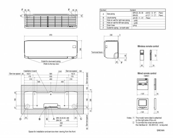 Mitsubishi Heavy SRK20ZS-WF wandmodel SET met standaard WIFI Mitsubishi Heavy SRK20ZS-WF wandmodel SET met standaard WIFI