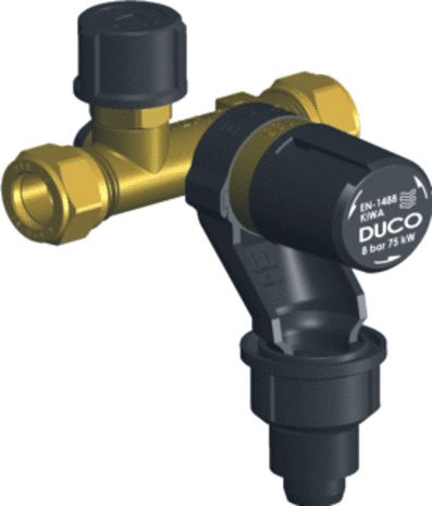 Pentec Trechter voor Inlaatcombinatie Pentec Boileraansluitgroep 6 bar