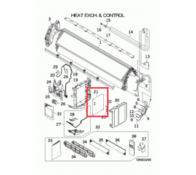 Mitsubishi Heavy Mitsubishi Print Binnenunit SRK63ZR-S