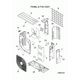 Mitsubishi Heavy Onderdeel 2 & 5 SRC63ZR-W
