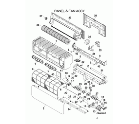 Mitsubishi Heavy Fan Motor SRK20 - SRK50