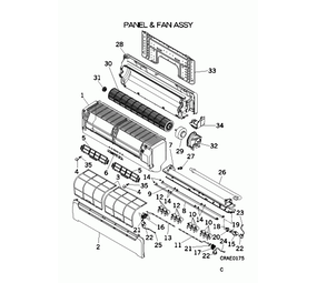 Mitsubishi Heavy Onderdeel 34 SKM22ZG-S