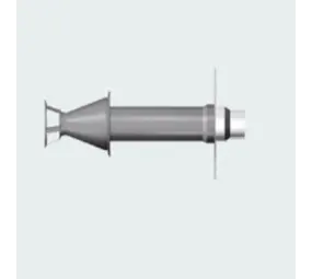 AUER Dakdoorvoerset 1 m Ø 80/125 mm + gootstuk + afdichtplaat