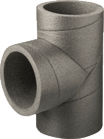 Ubbink Ubbink Aerfoam T en Y-stuk rond luchtkanaal