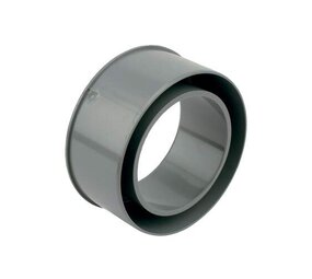 Ubbink PVC inzetverloop 125 x 80 mm Ubbink PVC inzetverloop 125 x 80 mm