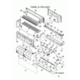 Mitsubishi Heavy Panel front MHI SRK20, 25, 35 en 50 ZSX model - Copy