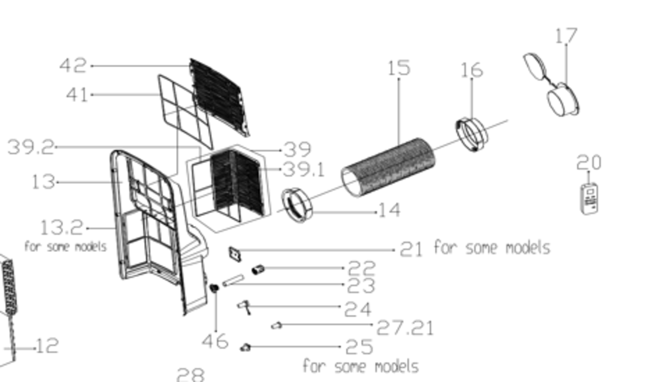Carrier AFVOERSLANG: Carrier mobiele airco Carrier AFVOERSLANG: Carrier mobiele airco