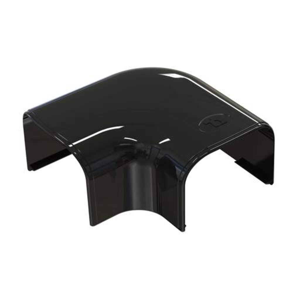 Tecnosystemi Optima CP75 platte bocht Zwart Tecnosystemi Optima CP75 platte bocht Zwart