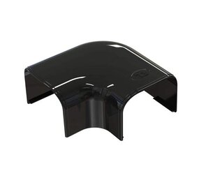 Tecnosystemi Optima CP75 platte bocht Zwart Tecnosystemi Optima CP75 platte bocht Zwart