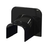 Tecnosystemi Optima TA75 plafond eindstuk Zwart