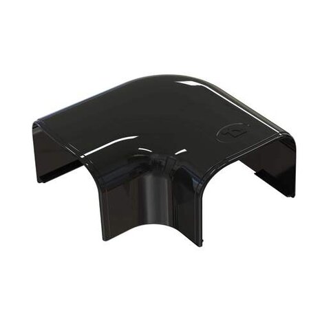 Tecnosystemi Tecnosystemi Optima platte bocht  CPS102 Zwart