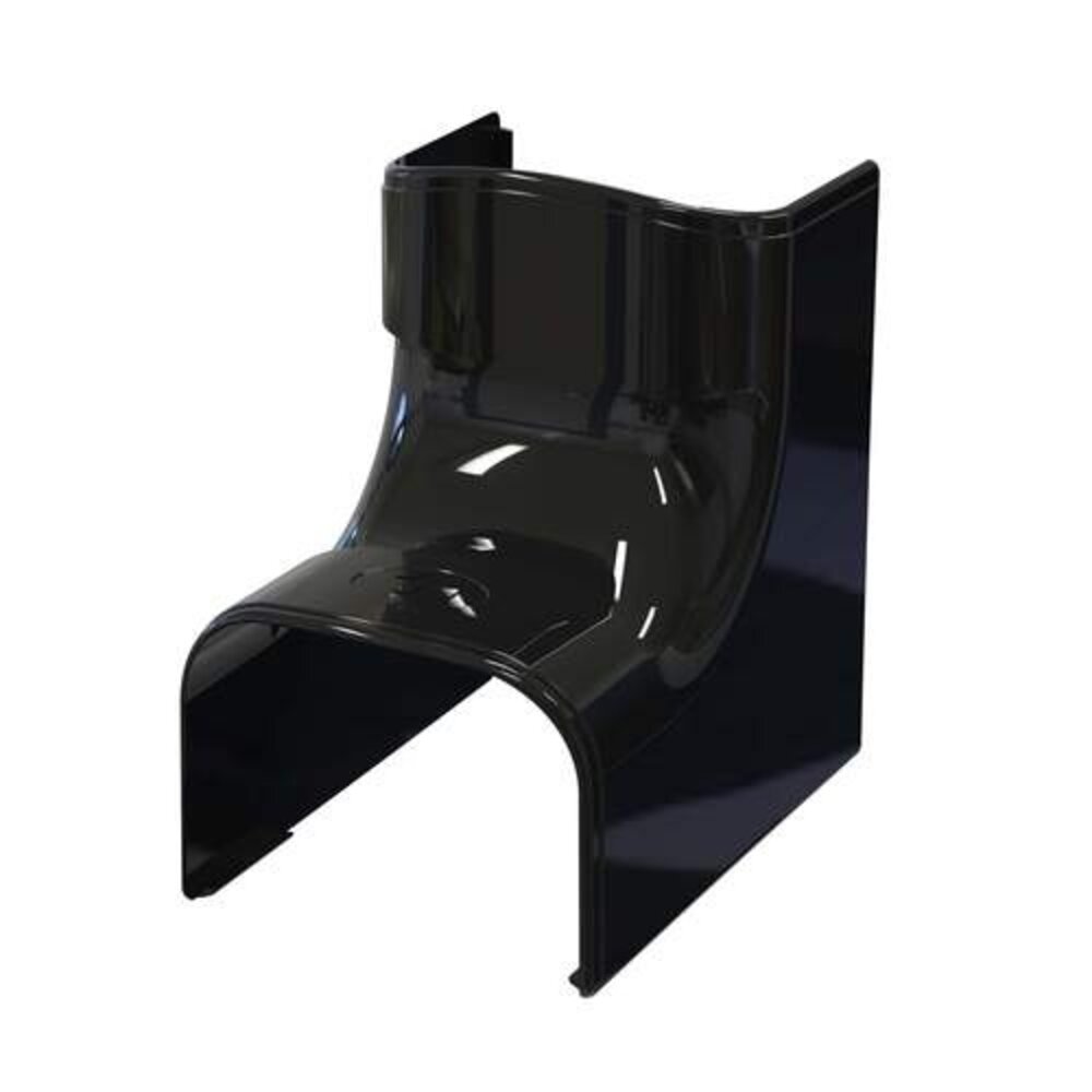 Tecnosystemi Tecnosystemi Optima binnen bocht 90° CAI102 Zwart Tecnosystemi Tecnosystemi Optima binnen bocht 90° CAI102 Zwart