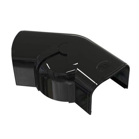 Tecnosystemi Tecnosystemi Optima CPS75 verstelbare bocht Zwart Tecnosystemi Tecnosystemi Optima CPS75 verstelbare bocht Zwart