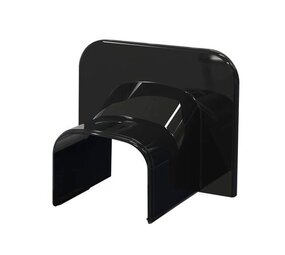 Tecnosystemi Optima plafond/wand eindstuk TA102 Zwart Tecnosystemi Optima plafond/wand eindstuk TA102 Zwart