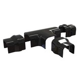 Tecnosystemi Optima T-stuk DT102 Zwart