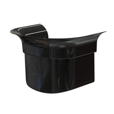 Tecnosystemi Optima MCS75 manchet Zwart t.b.v. wandunit Tecnosystemi Optima MCS75 manchet Zwart t.b.v. wandunit