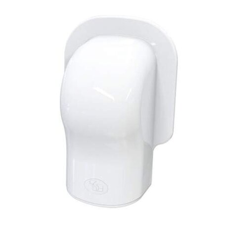 Tecnosystemi Tecnosystemi Optima muur afdekkap TM135 RAL9010 Tecnosystemi Tecnosystemi Optima muur afdekkap TM135 RAL9010