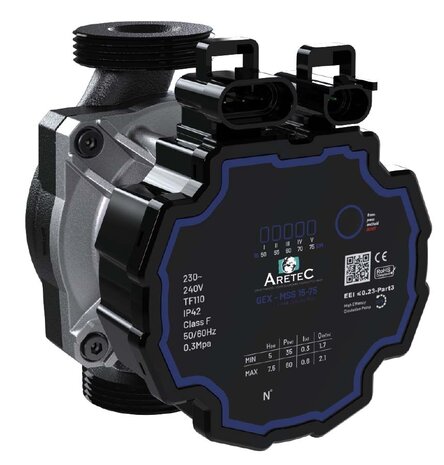 Aretec Duca Ciculatiepomp GEX-C 25-75-130 Aretec Duca Ciculatiepomp GEX-C 25-75-130
