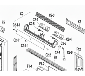 Daikin Onderdelen Daikin C2-1-1 en C2-2