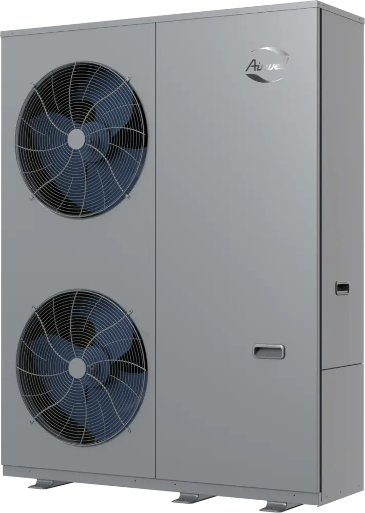 Airwell R290 Monoblock 35kW warmtepomp (Driefase) met Homely monitoring systeem