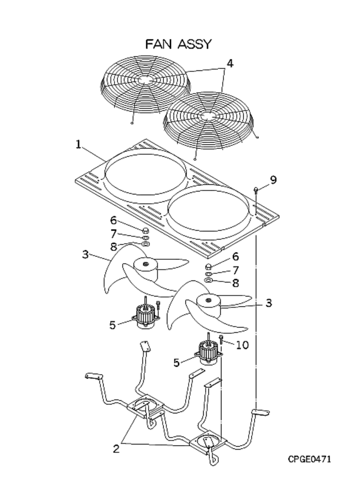 Mitsubishi Heavy Fan Motor FDC680KXRE6