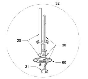 Intuis Backup element EDEL warmtepompboiler 30 + 31