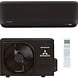 Mitsubishi Heavy Mitsubishi SRK35ZT-WFB wandmodel Mat Zwart SET met ingebouwde WIFI