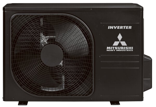 Mitsubishi Heavy Mitsubishi SRK35ZT-WFB wandmodel Mat Zwart SET met ingebouwde WIFI