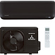 Mitsubishi Heavy Mitsubishi SRK50ZT-WFB wandmodel Mat Zwart SET met ingebouwde WIFI