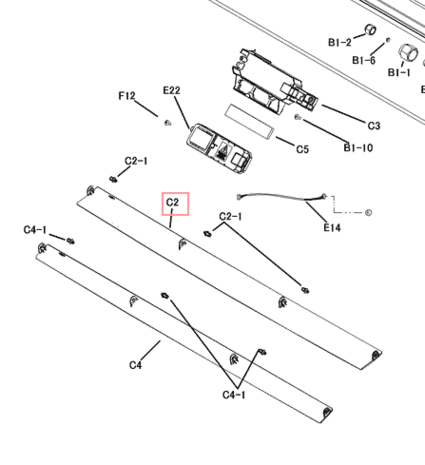 Daikin Horizontale Lamel boven Daikin FTXM50M2V1B