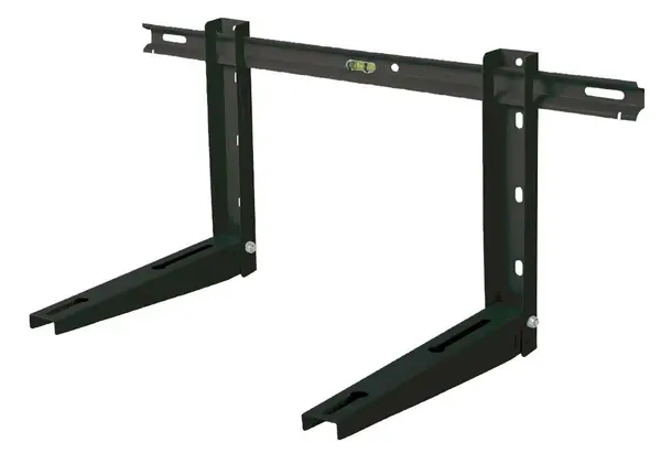 2EmmeClima 2EmmeClima Muurbeugel S-211P.95 Zwart – Verstelbare Universele Wandconsole 800×465 mm, 160 kg Draagvermogen