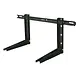2EmmeClima 2EmmeClima Muurbeugel S-211P.95 Zwart – Verstelbare Universele Wandconsole 800×465 mm, 160 kg Draagvermogen