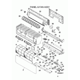 Mitsubishi Heavy Installatieplaat SRKxxZS-W