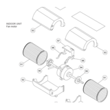 Fuji Electric Fan Motor Fuji RYF24LAT
