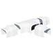 Tecnosystemi Optima DT75 T-stuk +2x verl. 62 Tecnosystemi Optima DT75 T-stuk +2x verl. 62
