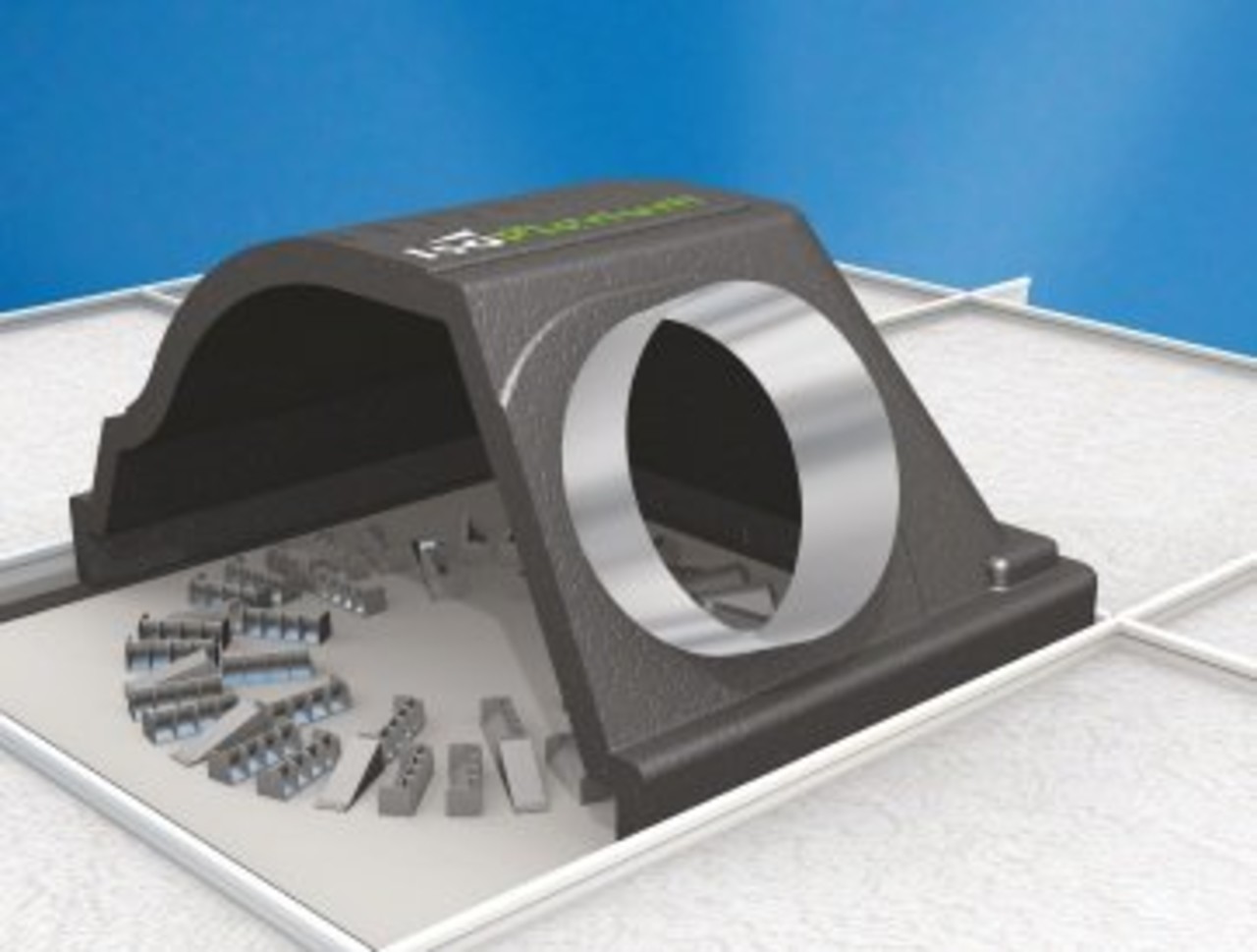 Isoplenum Isoplenum-500 aansl. ø160mm Isoplenum Isoplenum-500 aansl. ø160mm