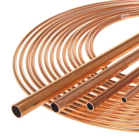 Halcor Koelleiding op rol 15m, 3/8