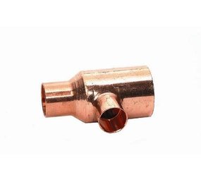 Mueller verloop T-stuk 3/4x1/2x3/4