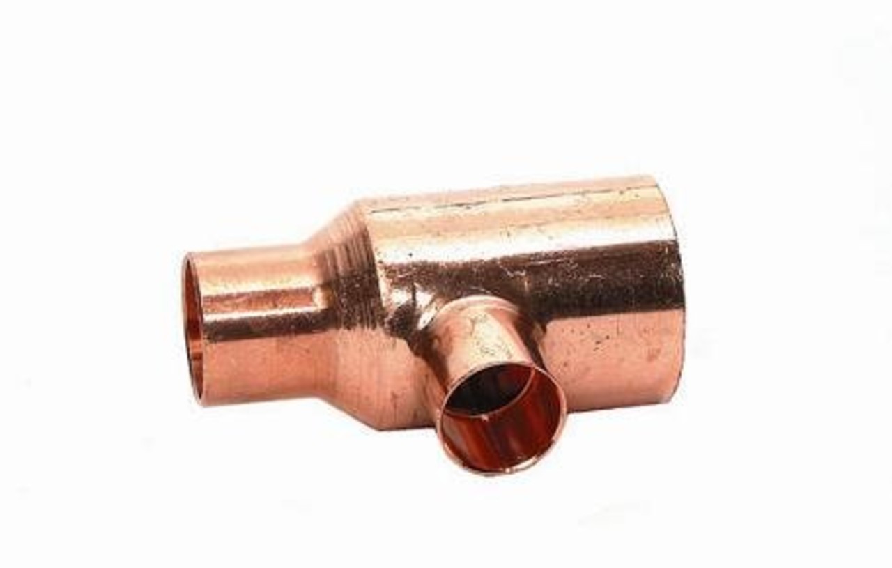 Mueller verloop T-stuk 1.1/8x5/8x1.1/8