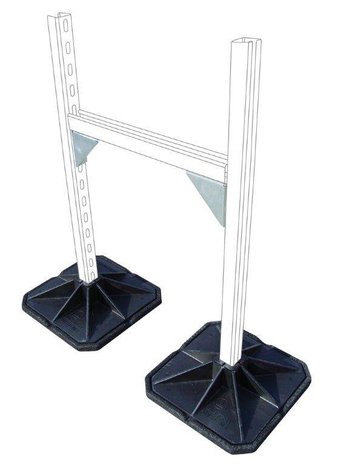 Big Foot H-Frame, 2 voeten 305mm