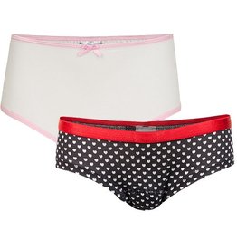 Underwunder Girls classic briefs white (set of 2) - Copy - Copy