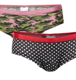 Underwunder Girls briefs pink and hearts print (set of 2)  - Copy - Copy - Copy - Copy