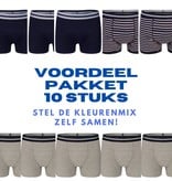 Underwunder Super Voordeel Pakket van 10 boxers, kleurenmix zelf te bepalen