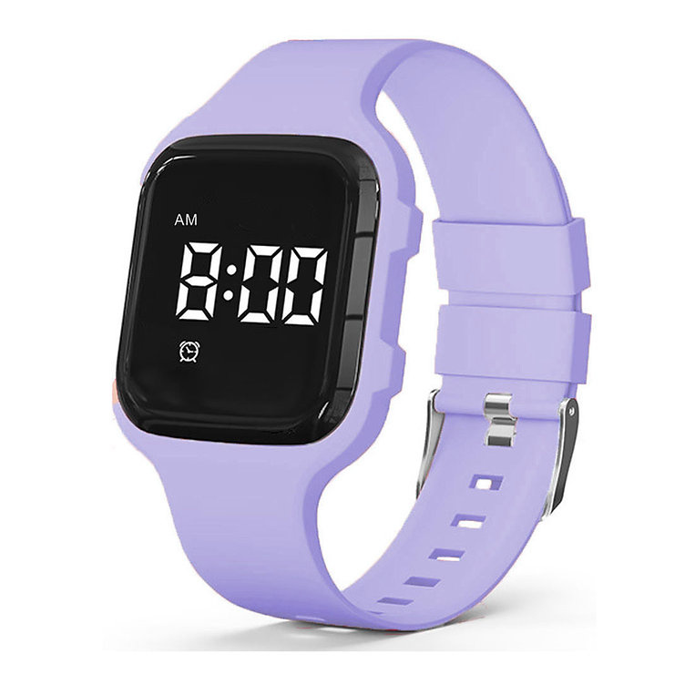 Urifoon Bedside watch / Medicine watch R15 violet with 15 alarm moments especially for children