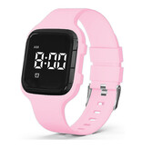 Urifoon Bedside watch / Medicine watch R15 pink with 15 alarm moments especially for children