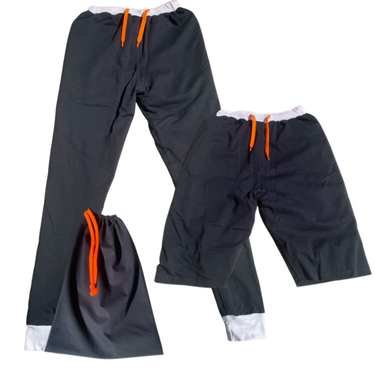 DryPee absorbent pajama pants - Value pack 1 short and 1 long pants + free laundry bag