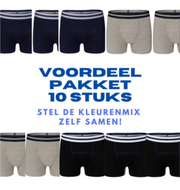 Underwunder Super Pakket van 10 heren boxers