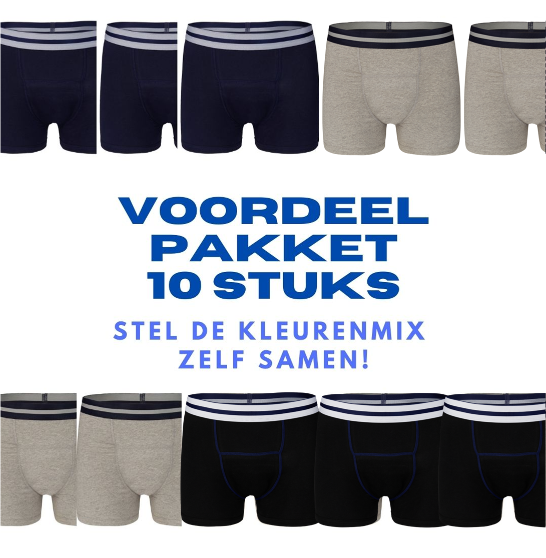 Underwunder Men Boxer - Advantage Pack 10pc