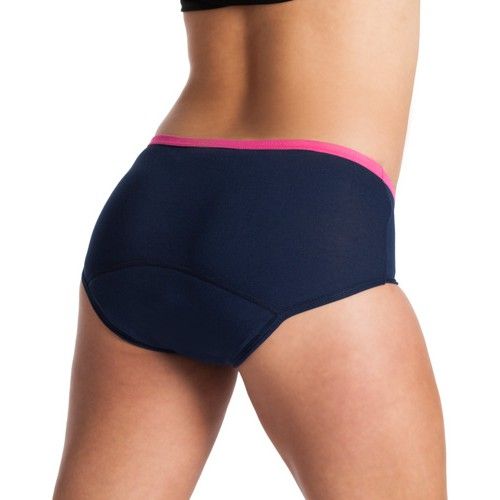 Underwunder Women Brief dark blue / fuchsia pink